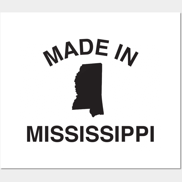 Made in Mississippi Wall Art by elskepress